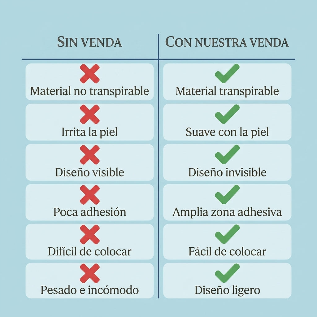 VENDA ANTI TRANSPIRACIÓN